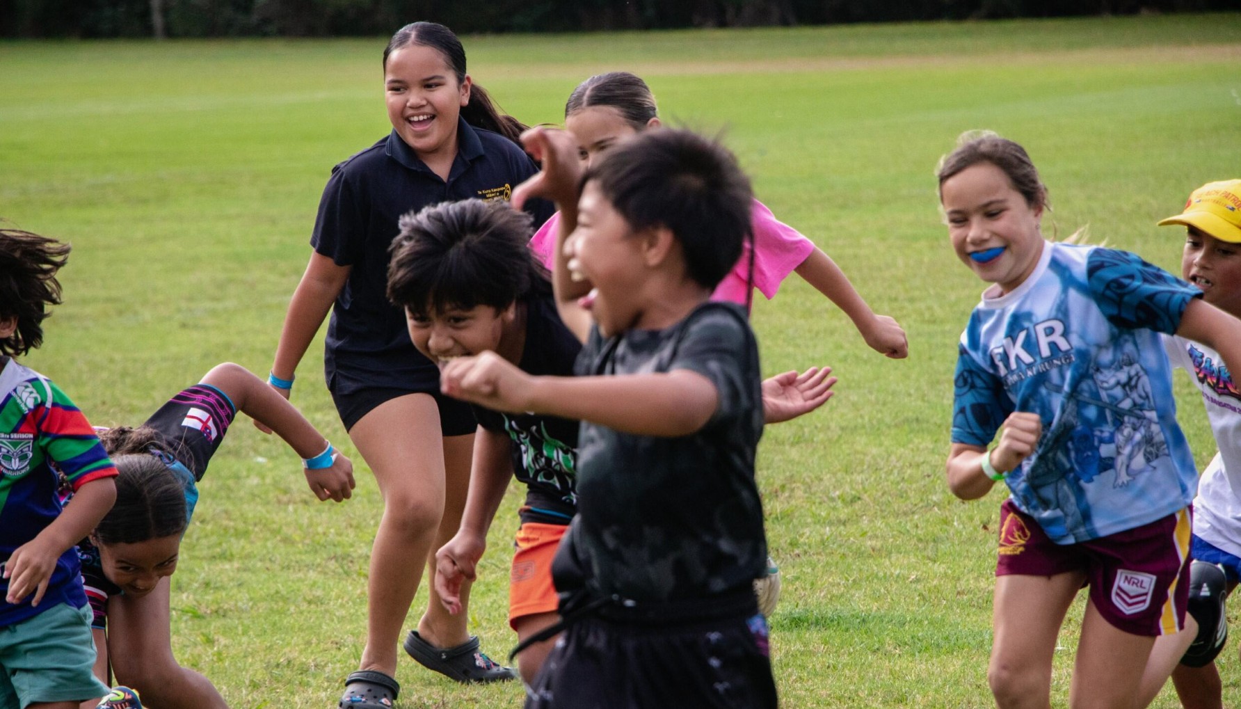 Tamariki Playing